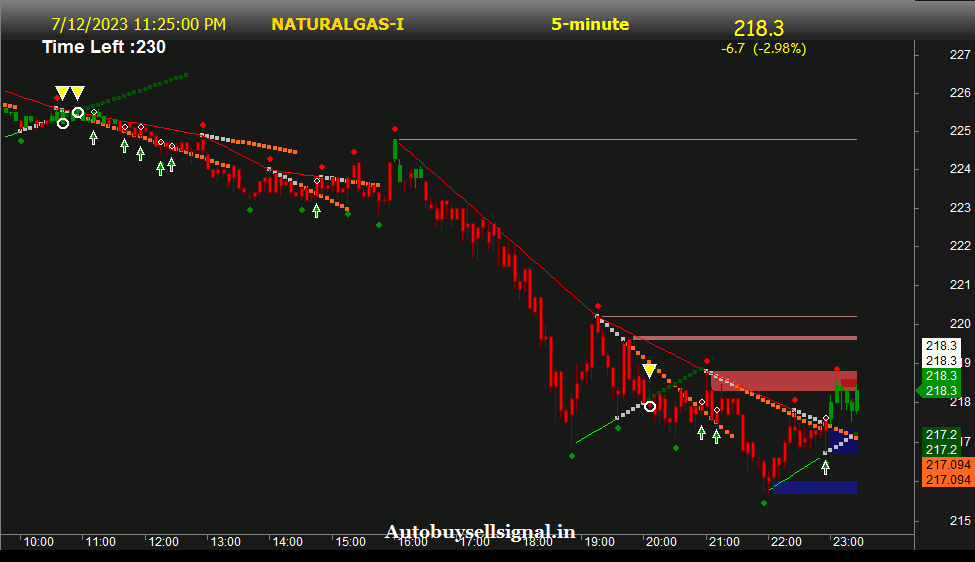 natural gas support and resistance
