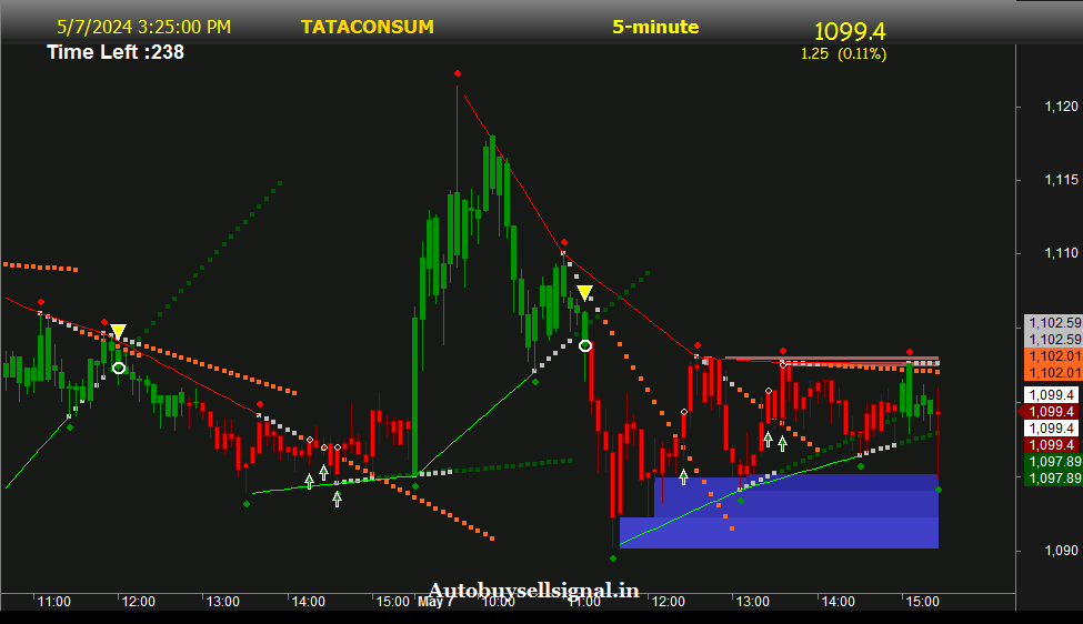 TATA Consumer Support and Resistance 